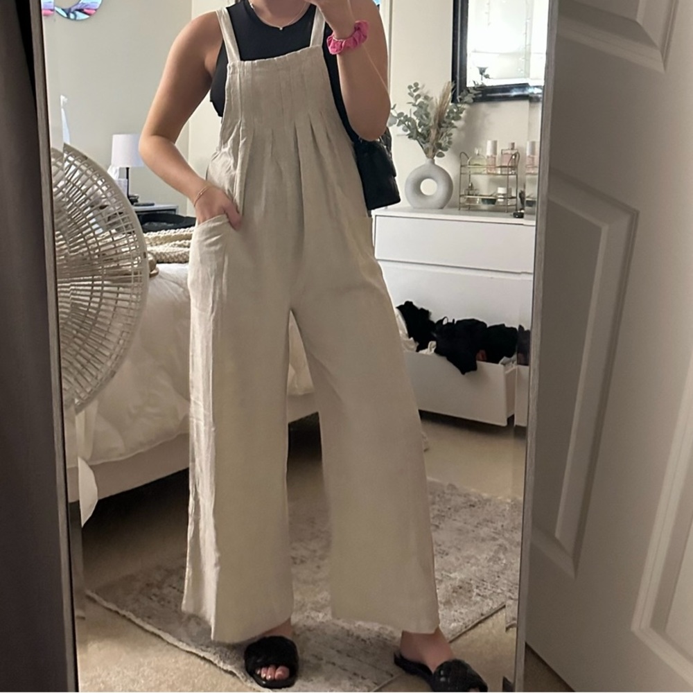Linen Overalls